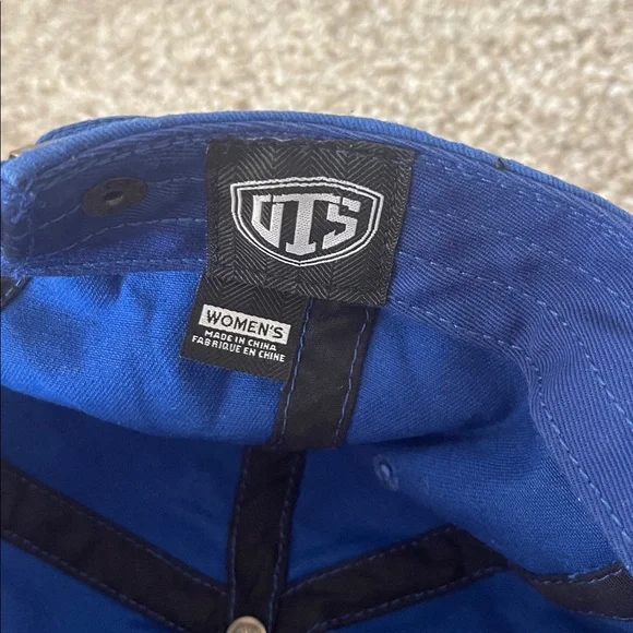 OTS Buffalo Bills Unstructured Sequin Logo Adjustable Women’s Hat - Picture 3 of 5